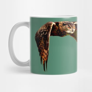 Owl in Flight Eurasian Owl Mug